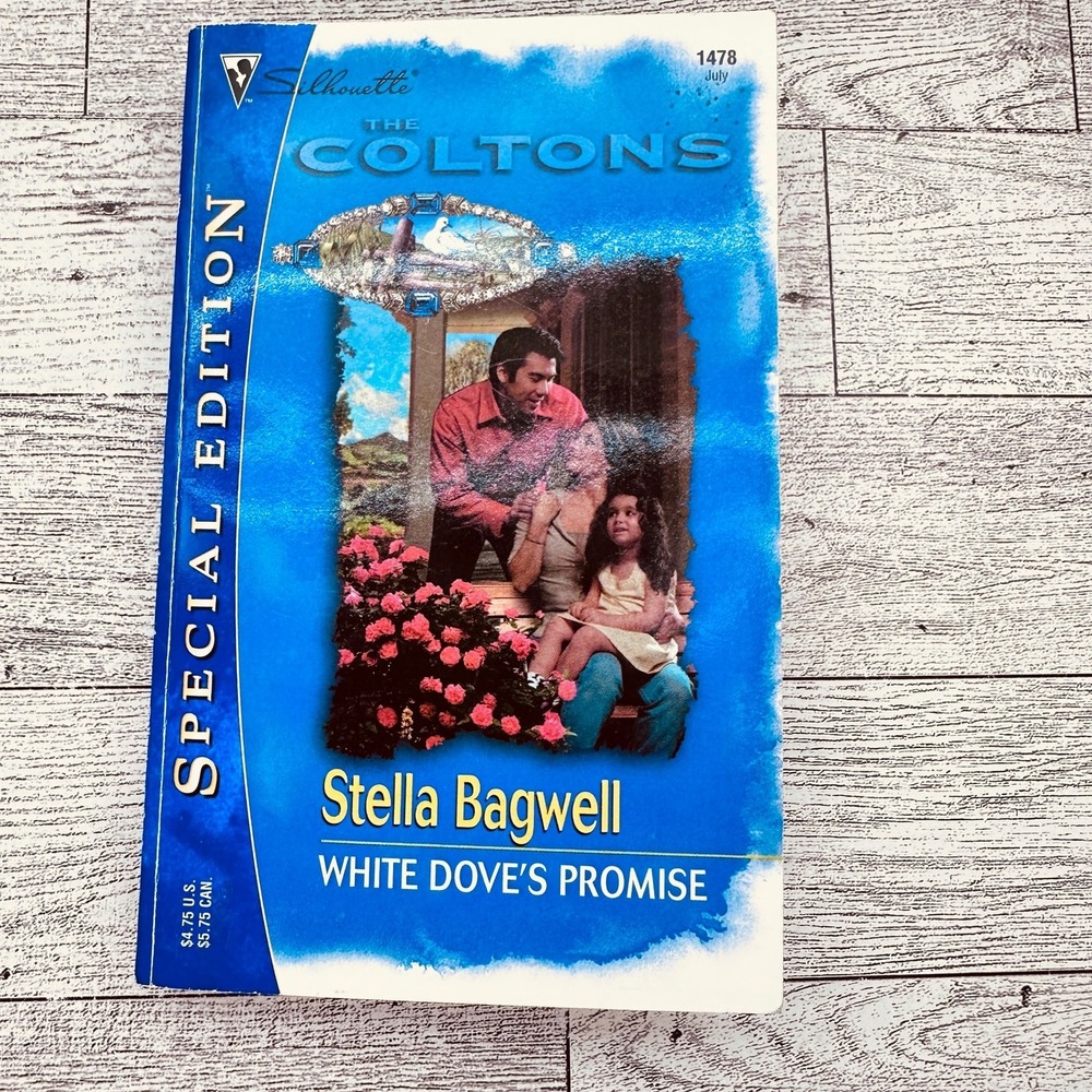 White Dove's Promise by Stella Bagwell Coltons Silhoutte PB Romance Novel